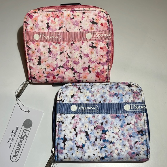Lesportsac Bags Set Of 2 Lesportsac Claire Wallets Poshmark